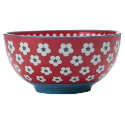 Christopher Vine Cotton Bud Bowl (15.5cm) (Red)