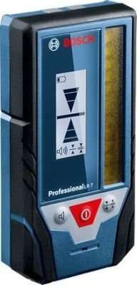 Bosch LR 7 Professional Laser Receiver for GLL 5-50 and GCL 2-50C (Black and Blue)