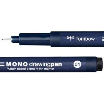 Tombow Mono Drawing Pen (01)(Line Width 0.24mm)(Black)