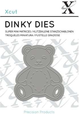 Xcut Dinky Dies Teddy Bear (40mmx40mm)