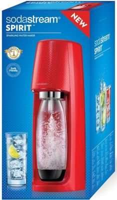 Sodastream Spirit Sparkling Water Maker (Red)