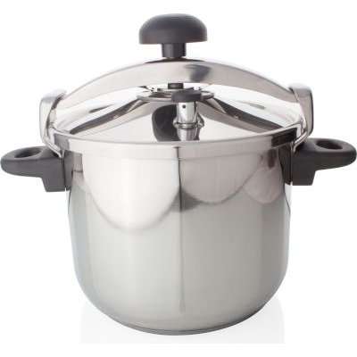 Taurus Ontime Classic 8L Stainless Steel Pressure Cooker with Valve Pressure Controller