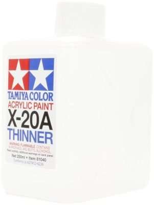 Tamiya X-20A Thinner (250ml) (Acrylic Model Paint)