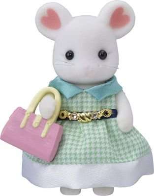 Sylvanian Families Town Girl Series - Marshmallow Mouse