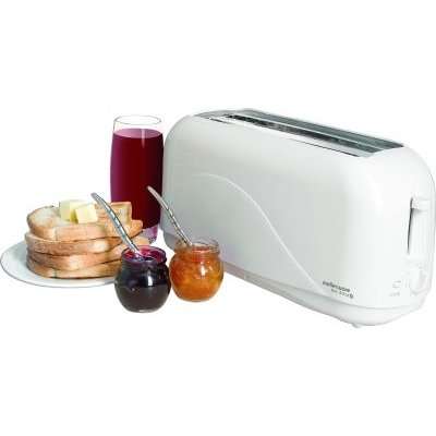 Mellerware Contemporary Hot Slice Toaster (4-Slice)(White)