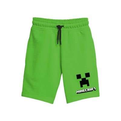 Minecraft Creeper Youth Shorts (Green)