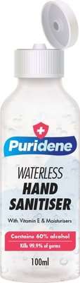 Puridene Waterless Hand Sanitizer (100ML)