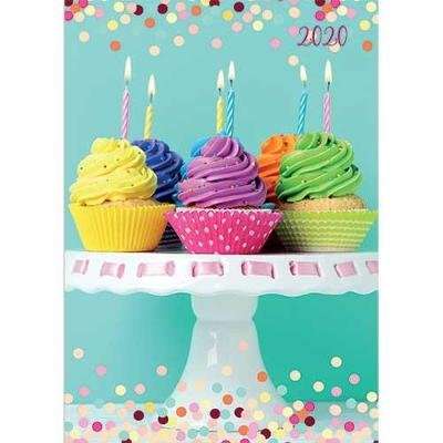 Cupcakes - 2020 A5 Padded Diary (Paperback)