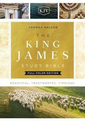 The King James Study Bible (Hardcover, Full-Color Edition)