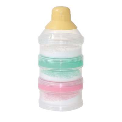 Pigeon C208 3-Colour Powdered Milk Container