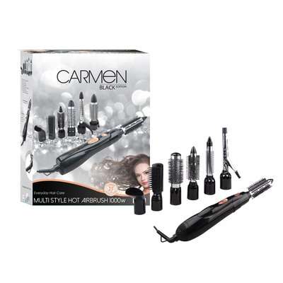Carmen Black Edition 2928 Multi-Style Hot Airbrush (1000W)