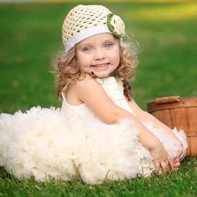 Smitten Flutter Petti-tutu (Cream) (1 - 2 Years)