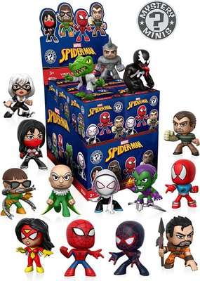 Funko Mystery Mini Box - Spider-Man Vinyl Figurines (1 Toy)(Supplied May Vary)