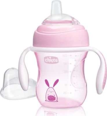 Chicco Transition Cup (4m+ | Pink | 200ml)