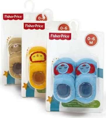 Fisher Price Socks (Elephant | 0-6 Months)