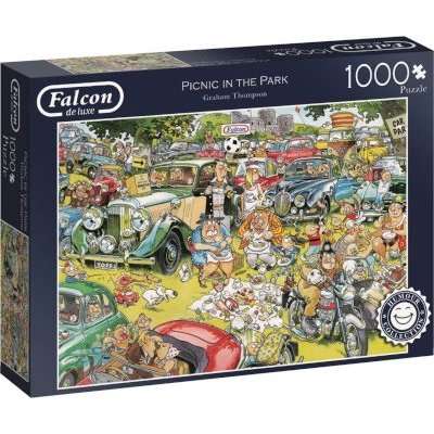 Jumbo Falcon Graham Thompson Jigsaw Puzzle Picnic In The Park (1000 Piece)