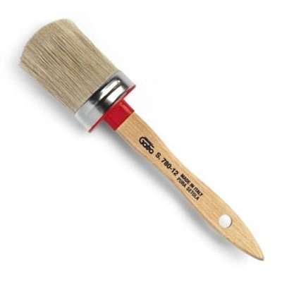 Gava Lily Bristle Oval Varnish Brush - No 12