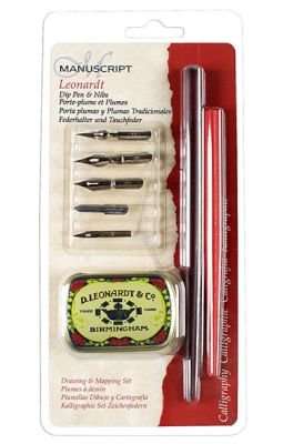 Manuscript Calligraphy Drawing & Mapping Set
