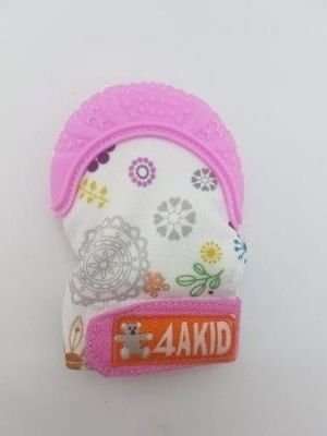 4AKid Teething Mitten (Pink)