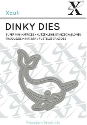 Xcut Dinky Dies Narwhal (40mmx40mm)