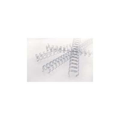 GBC WireBind RG810797 34-Loop Binding Wire 100-Pack (100 Sheets)(11mm)(Silver)