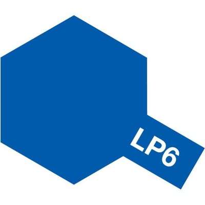 Tamiya LP-6 Lacquer Paint (Pure Blue)