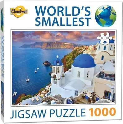 World's Smallest Jigsaw Puzzle - Santorini (1000 Pieces)