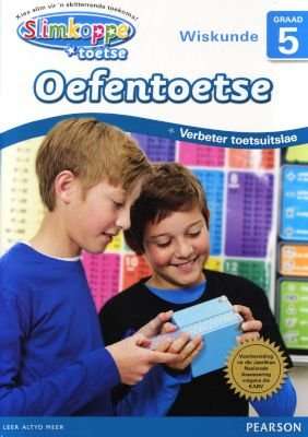 Slimkoppe Wiskunde Gr 5: Oefentoetse (Afrikaans, Staple bound)