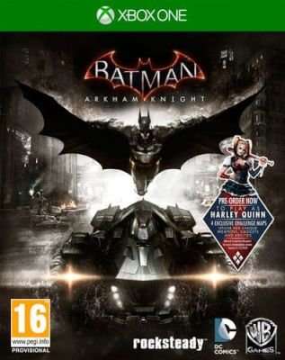Batman: Arkham Knight (Harley Quinn DLC) (XBox One, Blu-ray disc)