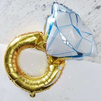 I Do Crew - Foil Ring Balloon