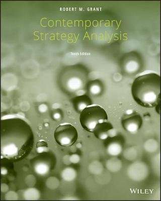 Contemporary Strategy Analysis (Paperback, 10th Edition)