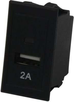 MOTOquip Panel Mount Single USB Socket
