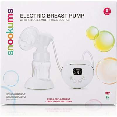 Snookums Electric Breastpump with 180ml Bottle