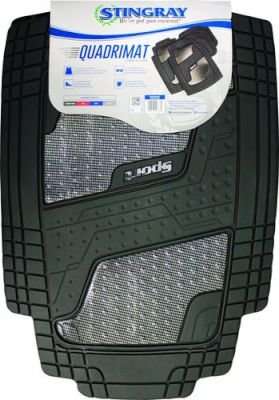 Stingray Quadrimat Car Mat Set (4 Piece) (Carbon Fibre)