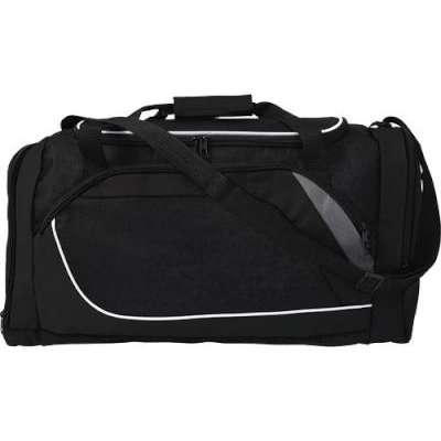 ECO Duffel Bag with Shoe Compartment (Black)