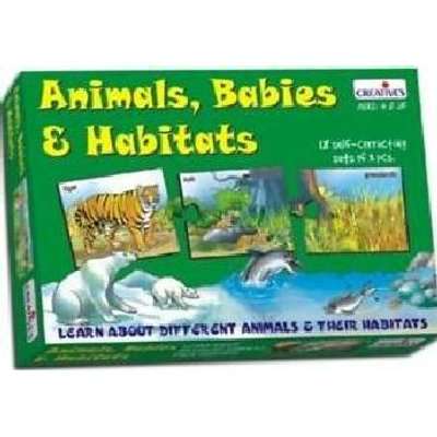 Creative's Animals, Babies & Their Habitats