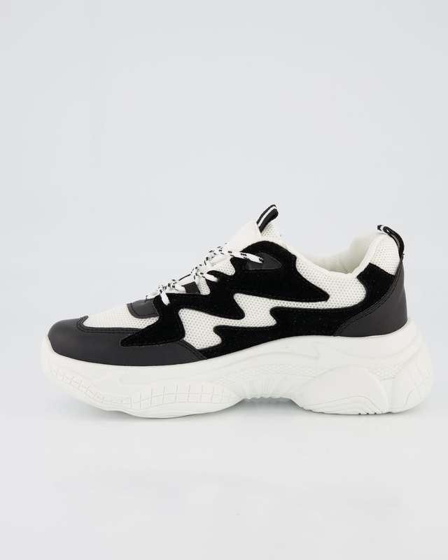 Jada Footwear Chunky Sneaker - Black / White (4)