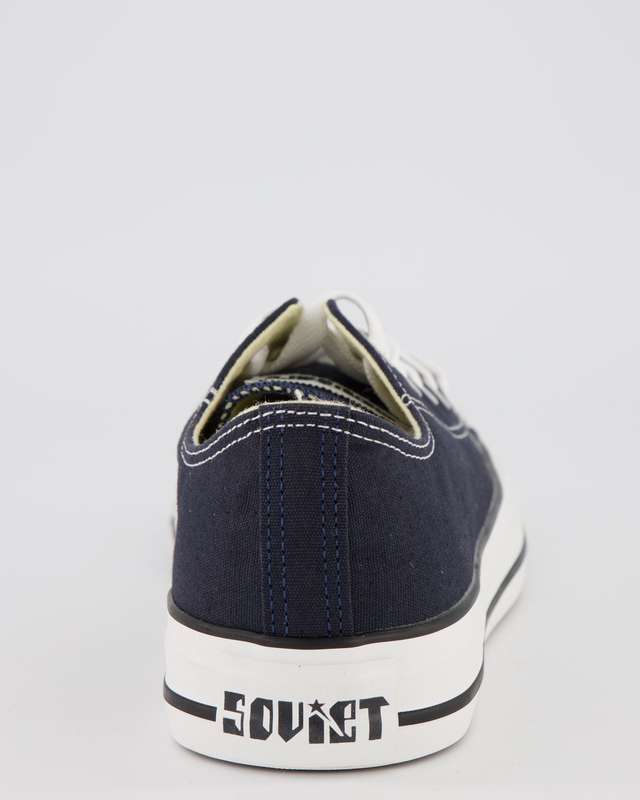 Soviet Viper Basic Canvas Low Cut Lace Up - Navy (7)