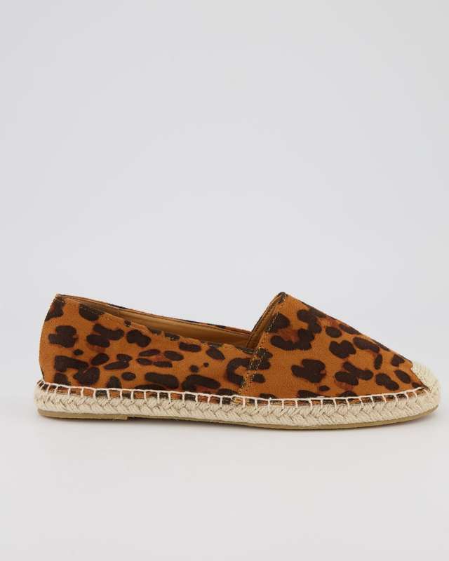 Soviet Tora Casual Slip On Espadrille - Leopard Print (4)