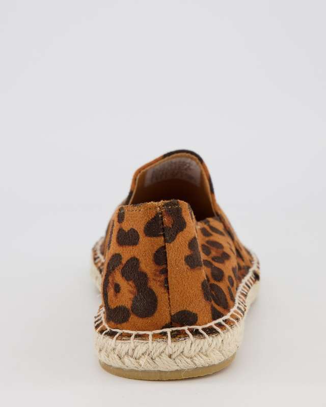 Soviet Tora Casual Slip On Espadrille - Leopard Print (4)
