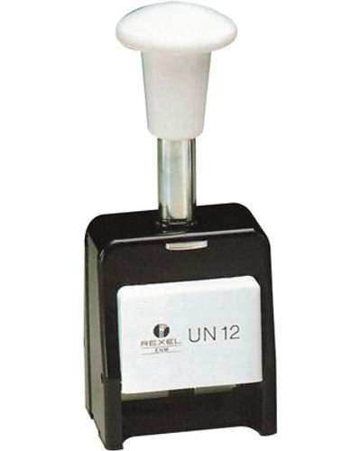 REXEL UN12 NUMBERING MACHINE 4.5mm BLACK