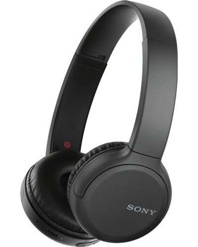 Sony WH-CH510 Wireless On-Ear Headphones with NFC (Bluetooth)(Black)