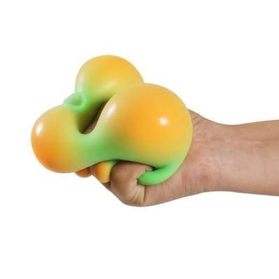 Gloop Splodge Ball (Green To Orange) (80mm)