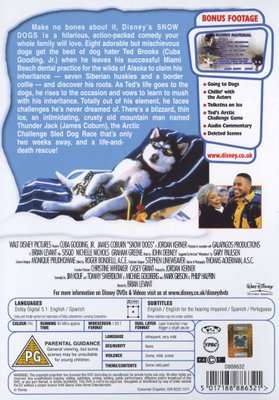Snow Dogs (English, Spanish, DVD)