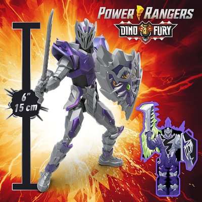 Power Rangers Dino Fury 6" Figure - Void Knight