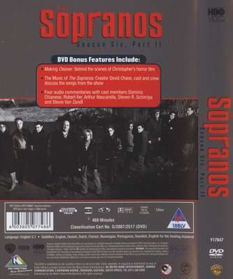 The Sopranos - Season 6 - Part 2 - Episodes 13-21 (DVD, Boxed set)