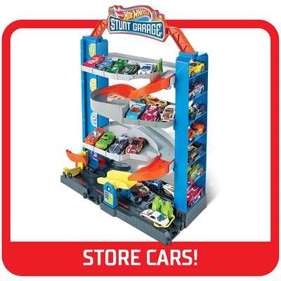 Hot Wheels City Stunt Garage Play Set