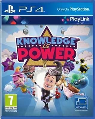 Knowledge Is Power (PlayStation 4, Blu-ray disc)