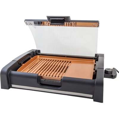 Milex CopperFusion Glass Lid Grill