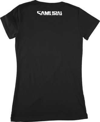 Cyberpunk 2077 Samurai Logo Womens T-Shirt (Black)